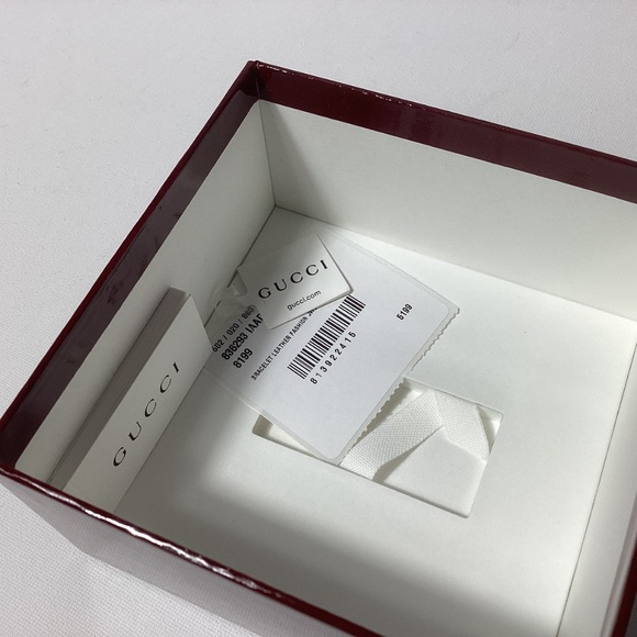 Gucci GG Monogram Canvas and Silver Bracelet - Picture 5 of 5